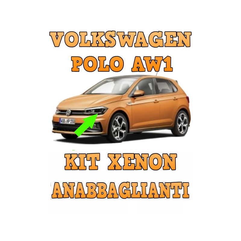 Kit Xenon Anabbaglianti Volkswagen Polo Aw1