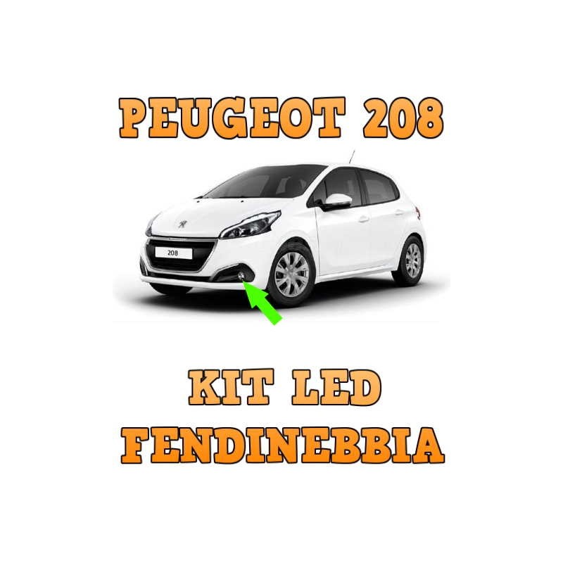 Kit Led Fendinebbia Peugeot 208