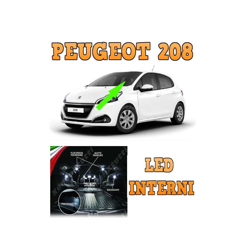 Kit Led Interni  Peugeot 208