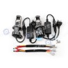 Mini lenticular LED h7 h4 dual function