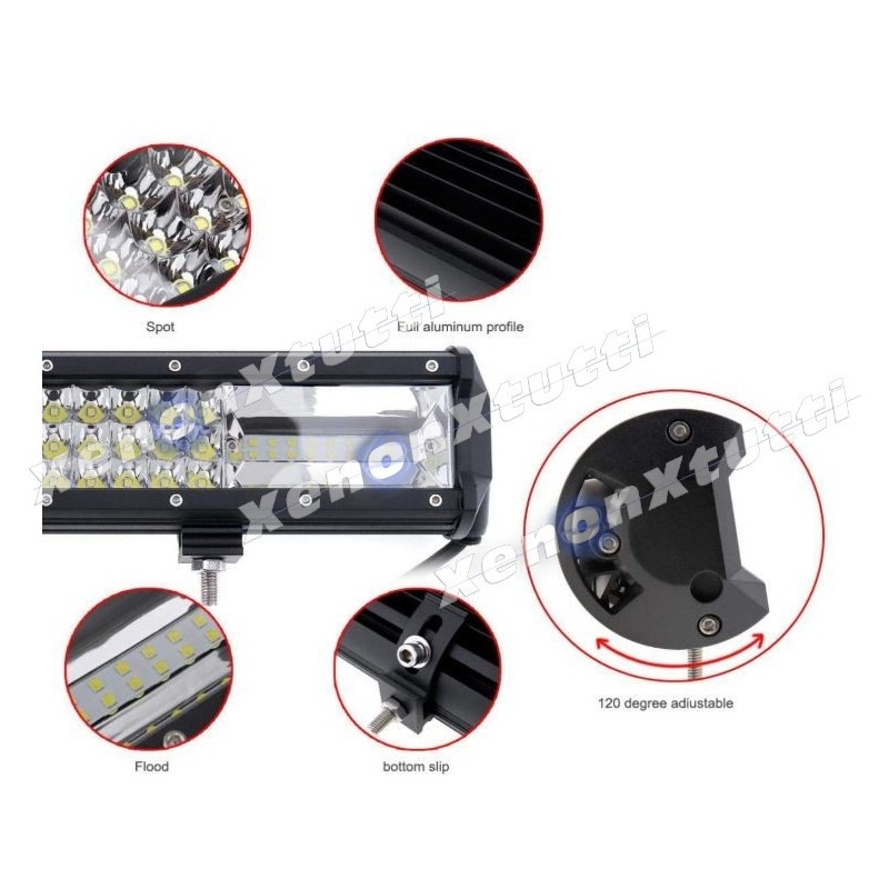 barra led suv camión todoterreno 288w