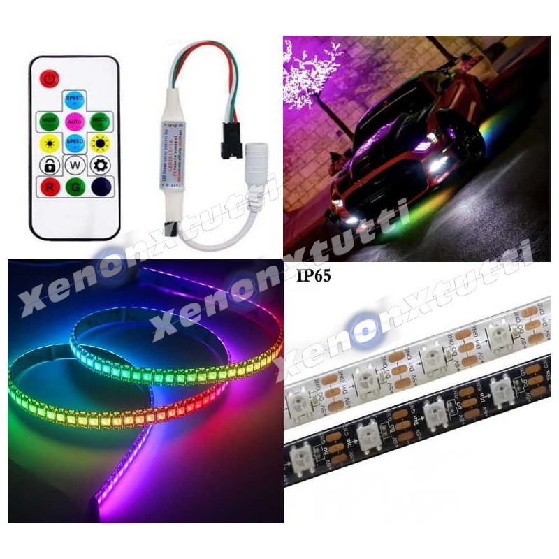 Kit 5 Metri Rgb Sotto Scocca