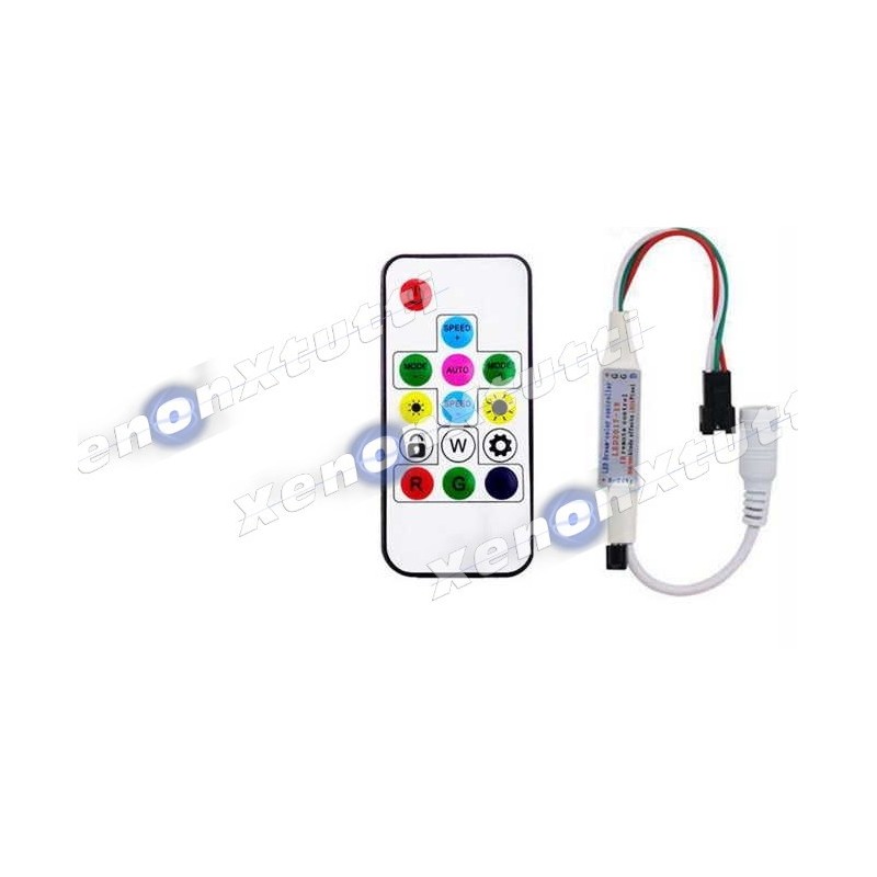 kit de control remoto rgb debajo del cuerpo con efectos