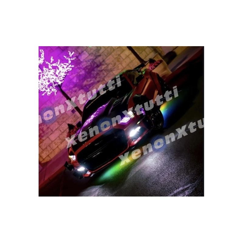 rgb con effetti sotto scocca auto tuning led
