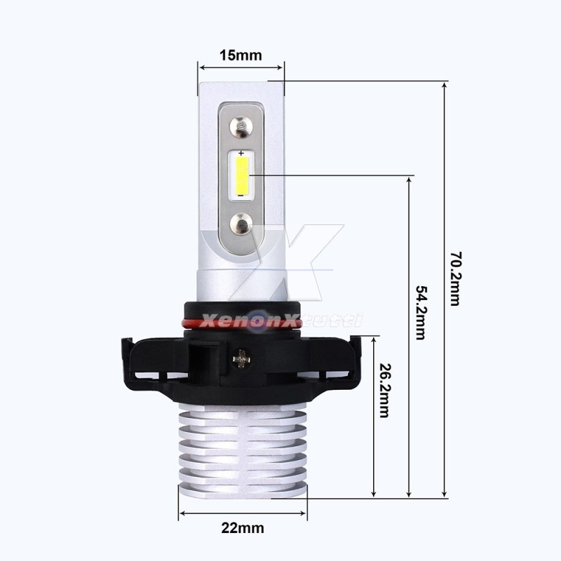 tamaño medida led psx24w