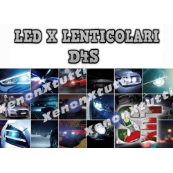 Kit de luces LED lenticulares, luz de cruce, luz de carretera, D4S, D4R, 6000k, canbus, bixenón, biled, slux, reemplazo de xenón