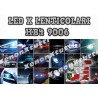 Lmapadine kit de luces LED lenticular luz de cruce luz de carretera HB4 9006 6000k canbus bixenon biled slux lente profunda sin 