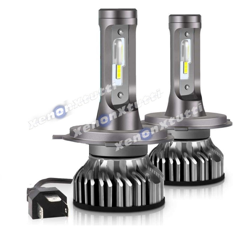 H4 lamps with Lumiled Z-es 12,000 lumen LEDs. An excellent compromise.