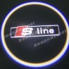 Proyector LED con logotipo Audi S-Line