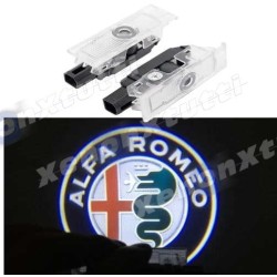 Alfa Romeo Logo Welcome Lights Glass Door Sill Specifications