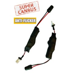 Pair of T10 W5W Super Canbus Decoders Resolve Flicker and Position Light Errors