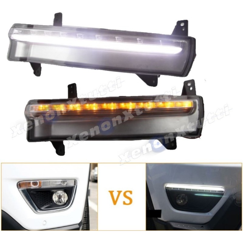 Luces diurnas LED + intermitentes LED secuenciales