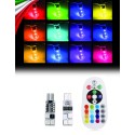 T10 W5W RGB