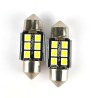 2 SILURO 3030 6 31MM LED CANBUS SUPER-BRIGHT TORPEDOES