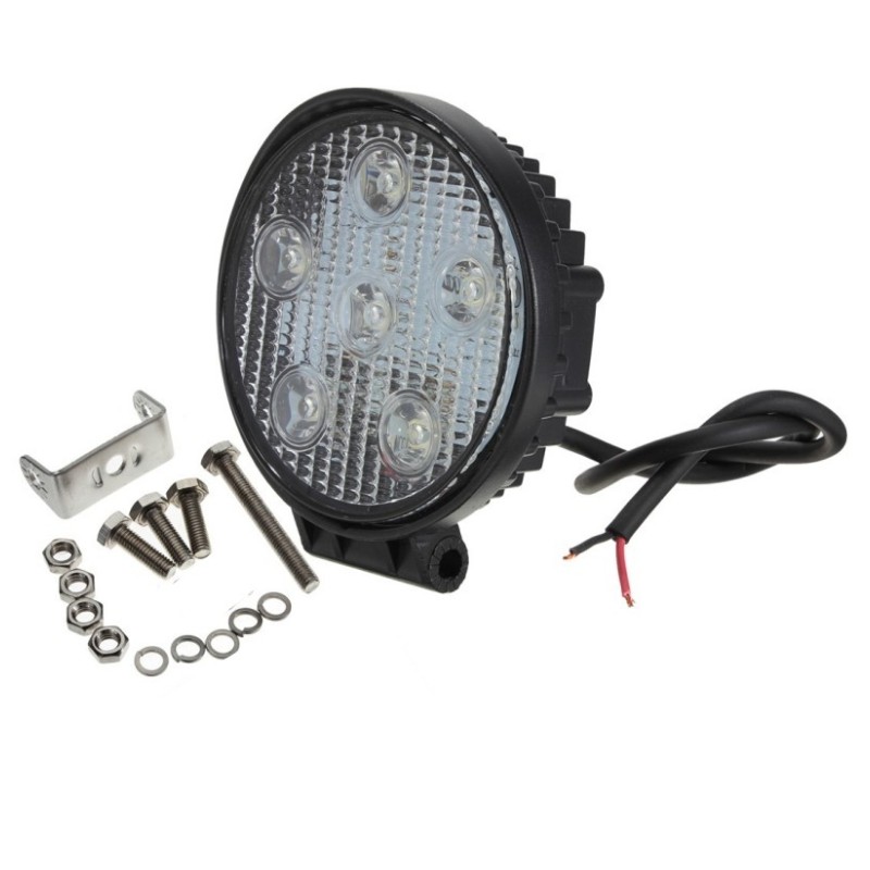 LED WORKING LIGHT 18W 9/32V PROFONDITA O DIFFUSO