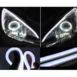 tubo drl flex decorativo blanco