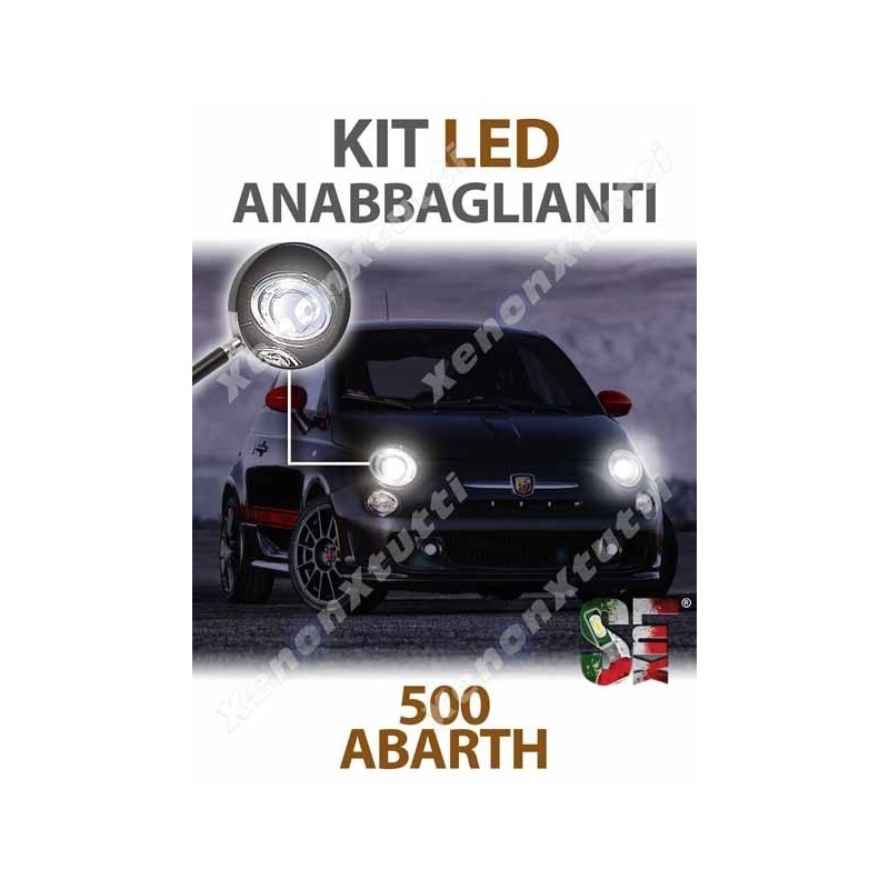 Luces de cruce LED H7 para 500 ABARTH 595 695 serie TOP CANBUS específica