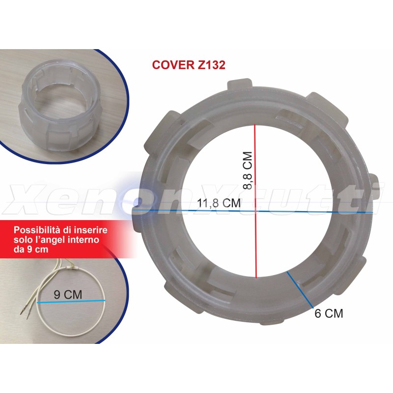 PAR DE TAPAS LENTICULARES BIXENON Z229