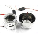 COPPIA COVER 261 CON ANGEL LED BIXENON PROJECTOR