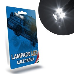 LAMPADE LED LUCI TARGA per ALFA ROMEO 4C specifico serie TOP CANBUS