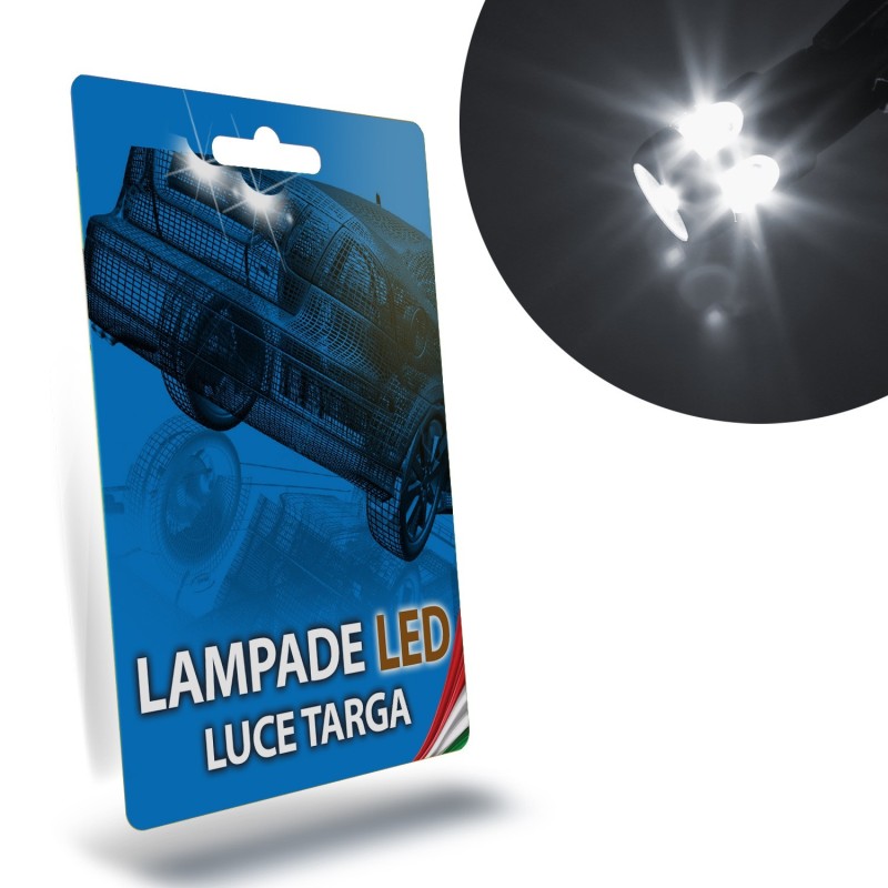 LAMPADE LED LUCI TARGA per PEUGEOT 206 / 206 CC specifico serie TOP CANBUS