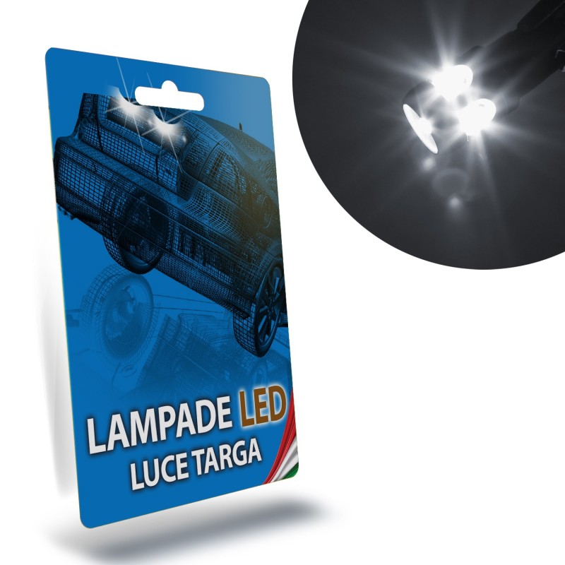 LAMPADE LED LUCI TARGA per SMART Fortwo II 451 specifico serie TOP CANBUS