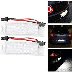 TEEAN Luci Targa Un LED da 2 Pezzi per Giulietta Mito GT Spider Mito
