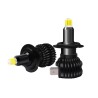 lámpara led h7 com 8 cara led 48 chip función 3d 360 degradado