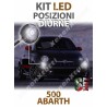 LAMPADE LED LUCI Posizioni diurne per ABARTH 500 ABARTH 595 695 Restyling serie TOP CANBUS