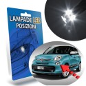 Luci Led Posizioni Diurne per 500L dal 2012 al 2017 al Pre Restyling specifico Canbus