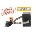 2 FILTRI SUPERCANBUS H7 H11 HB3 HB4 H1 HIR2 Definitivo CANCELLER PER LED CANBUS ERROR FREE no flickering nessuno Spegnimento