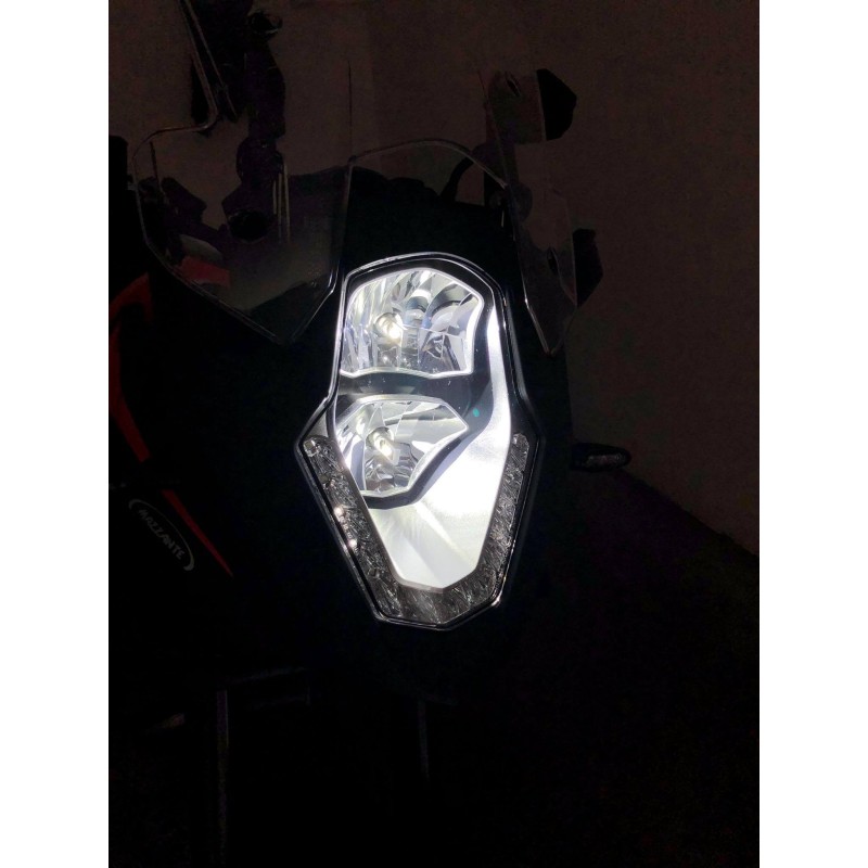 Faro led para ktm canbus h11 luz de cruce luz de carretera