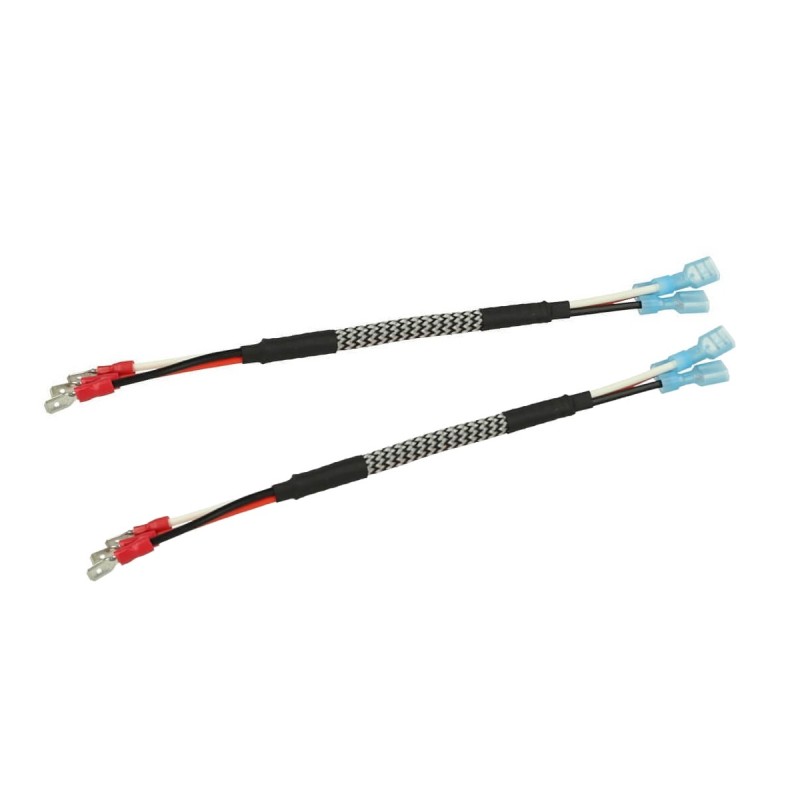 Par de cables para kit de extensión LED H15 para Alfa Romeo Giulia y Fiat Tipo