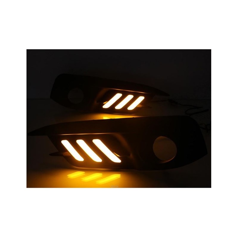 Luz diurna LED para Honda Civic X con intermitentes secuenciales