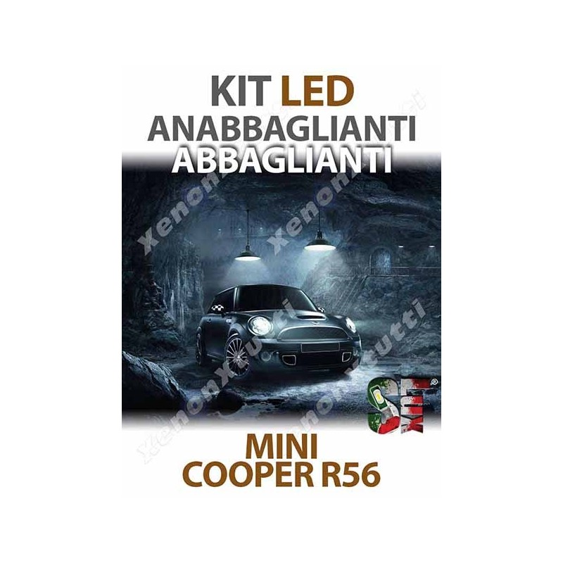 KIT FULL LED H4 ANABBAGLIANTI ABBAGLIANTI per Roadster R59 (2012 - 2015)  specifico serie TOP CANBUS