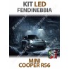 KIT FULL LED H11 FENDINEBBIA per Roadster R59 (2012 - 2015)  specifico serie TOP CANBUS