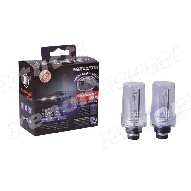 AOZOOM COPPIA LAMPADA XENON 5500k/6000k D2S MERCEDES SLR - R199