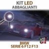 kit led f12 f13 abbaaglianti lampade bulbi bmw specifico canbus