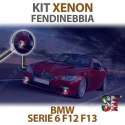 Lampade Xenon Fendinebbia  per BMW Serie 6 - F12 F13 F06 (2010 - 2018) con tecnologia CANBUS