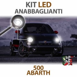 Lámparas LED de luz de cruce 500 bombillas Abarth