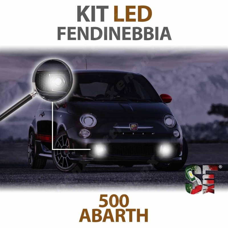 Lámparas faros antiniebla LED 500 abarth 595 695 bombillas canbus iluminación bombillas led