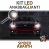 Lámparas LED de luz de cruce 124 spider abarth 6000k bombillas canbus bombillas LED