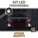 lampade led fendinebbia 124 spider abarth 6000k canbus luci bulbi lampadine led