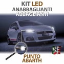 lampada led grande punto abarth h4 6000k canbus luci lampadine bulbi led canbus