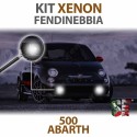 lampade luci kit xenon fendinebbia 500 abarth 595 695 canbus illuminazione lampadine bulbi xenon