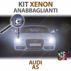 Lampade Xenon Diurna e Abbaglianti H15 per AUDI A5 8T3 (2009 - 2017) con tecnologia CANBUS