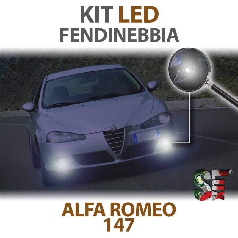 Kit de luz antiniebla LED 6000k alfa romeo 147 canbus bombillas iluminación faro LED luz antiniebla