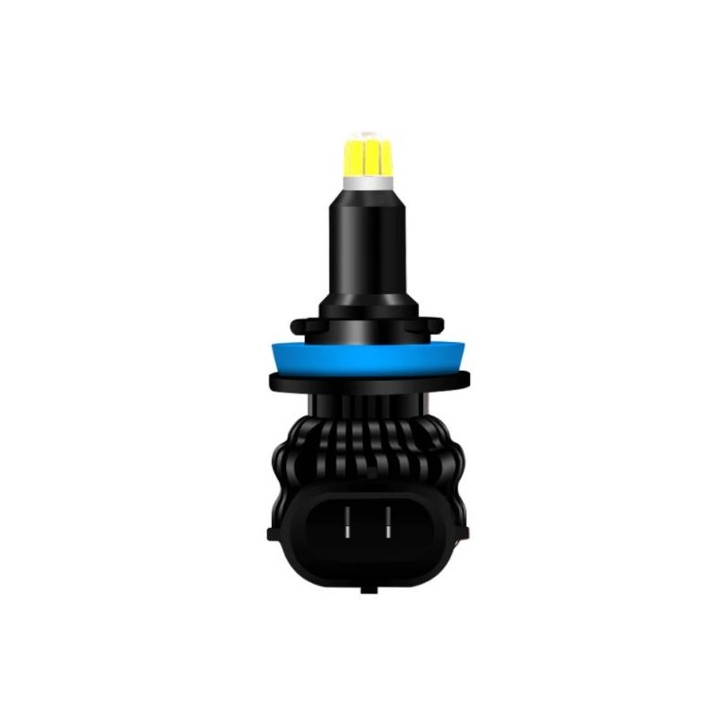Bombillas LED específicas Faro lenticular 360 grados haz uniforme sin sombras H8
