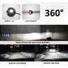 stuttura fascio luminoso luminoso kit led 360 grazi vortice H3