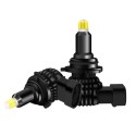 Lampade Led H10 360 VORTICE con 48 chip 3D Ultracompatto Uniforme Senza Ombre